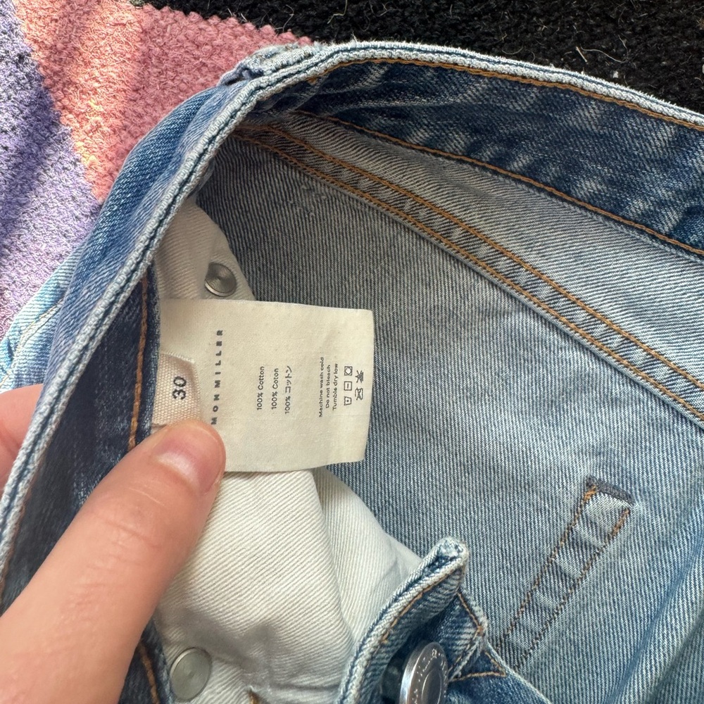 Simon Miller Straight Leg Jeans - Picture 3 of 4